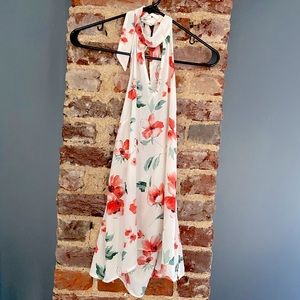 Cute floral halter